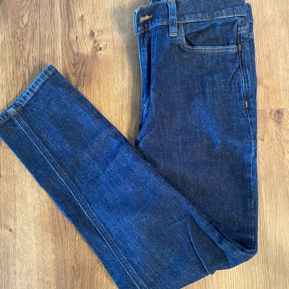 Banana Republic Dark Indigo Straight Jeans